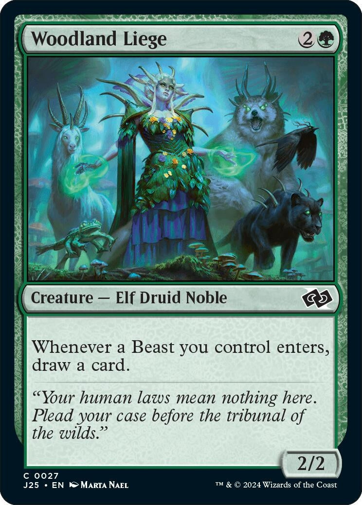 Image for Woodland Liege (27) (J25) - Magic: The Gathering