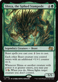 Image for Slinza, the Spiked Stampede (Anime) (55) (J25) - Magic: The Gathering