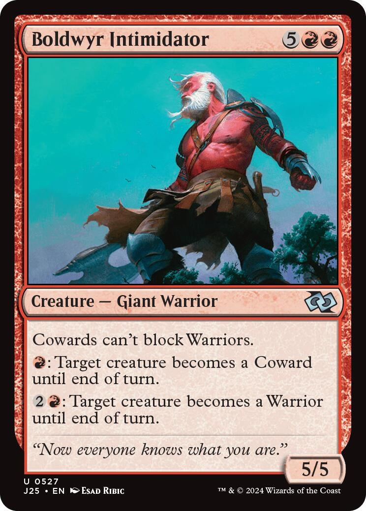Image for Boldwyr Intimidator (527) (J25) - Magic: The Gathering
