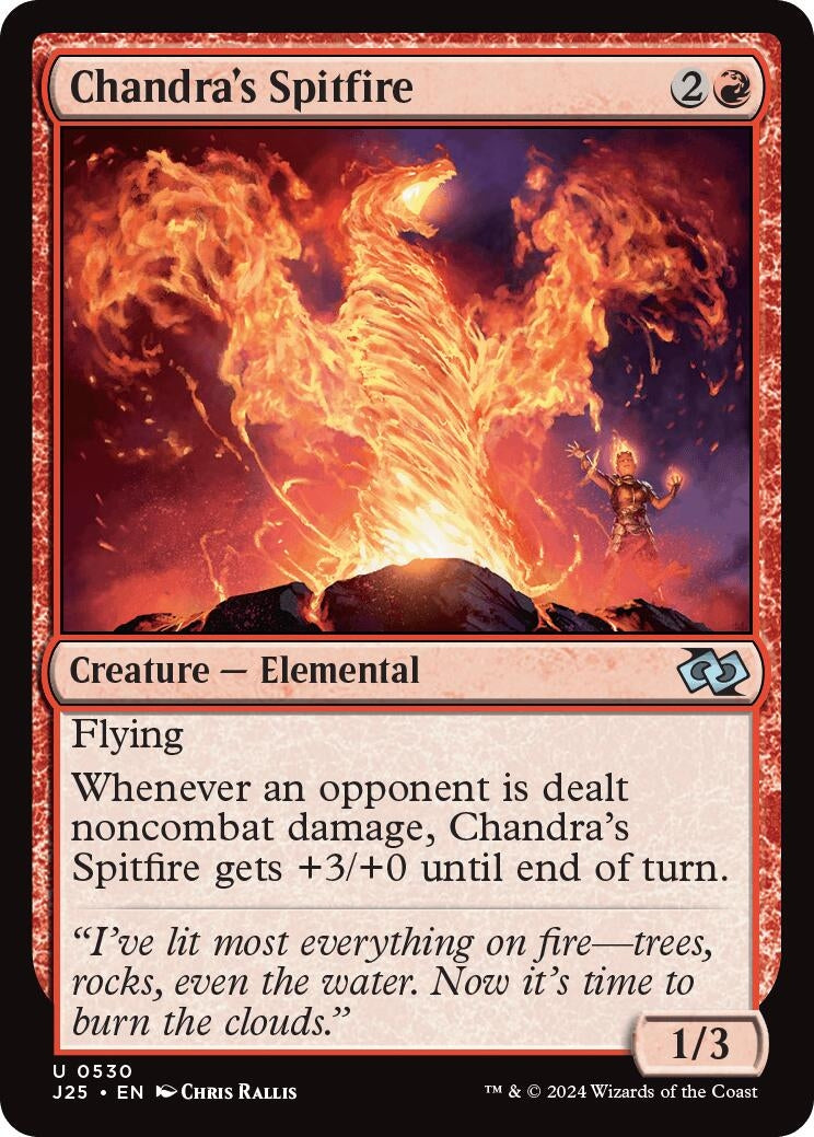 Image for Chandra's Spitfire (530) (J25) - Magic: The Gathering