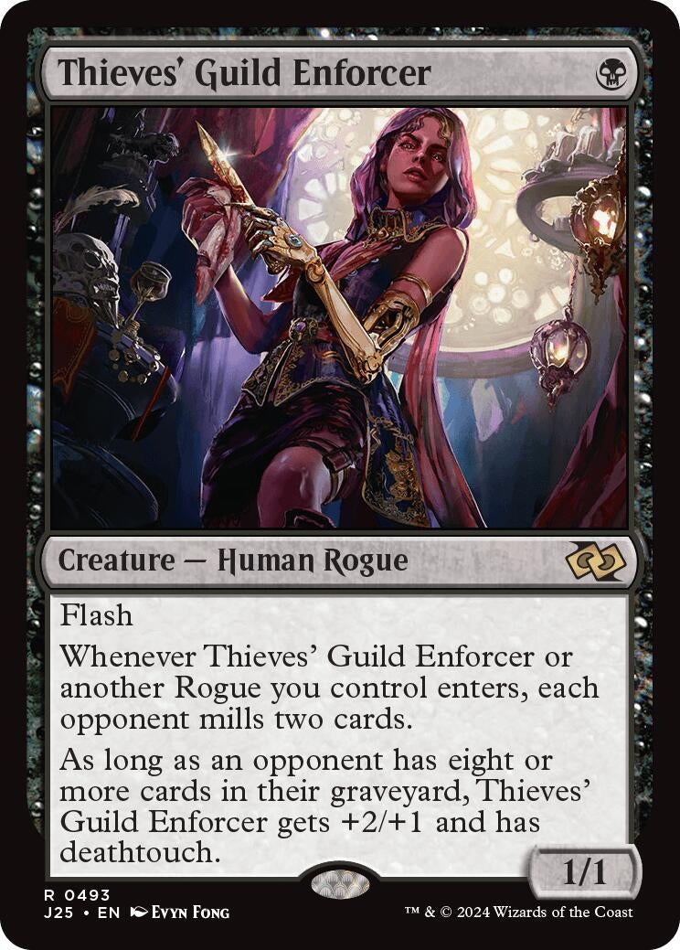 Image for Thieves' Guild Enforcer (493) (J25) - Magic: The Gathering