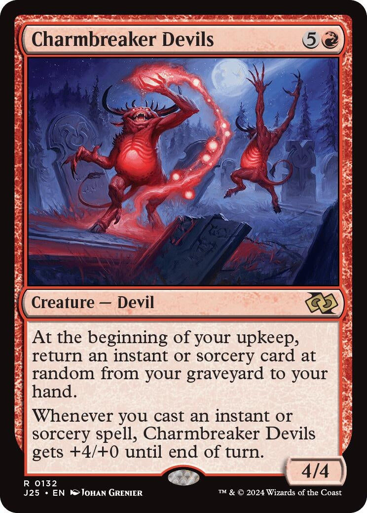 Image for Charmbreaker Devils (132) (J25) - Magic: The Gathering