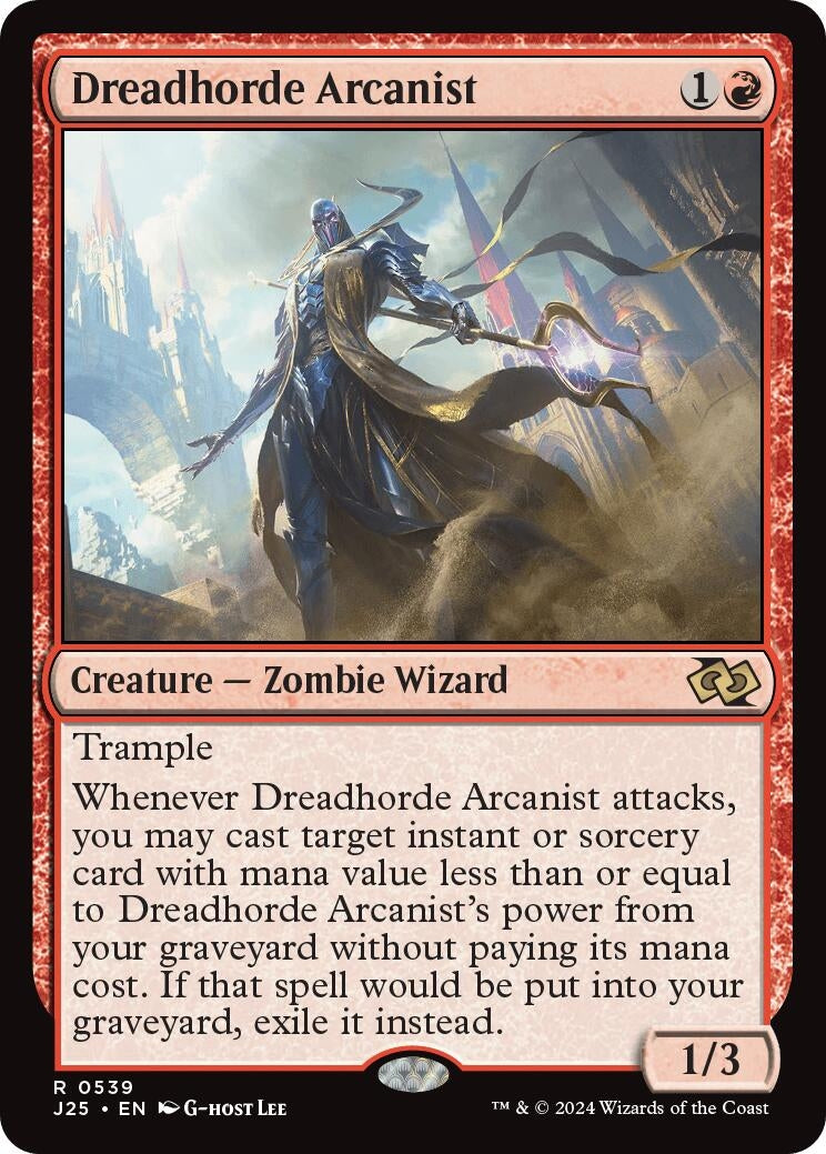 Image for Dreadhorde Arcanist (539) (J25) - Magic: The Gathering