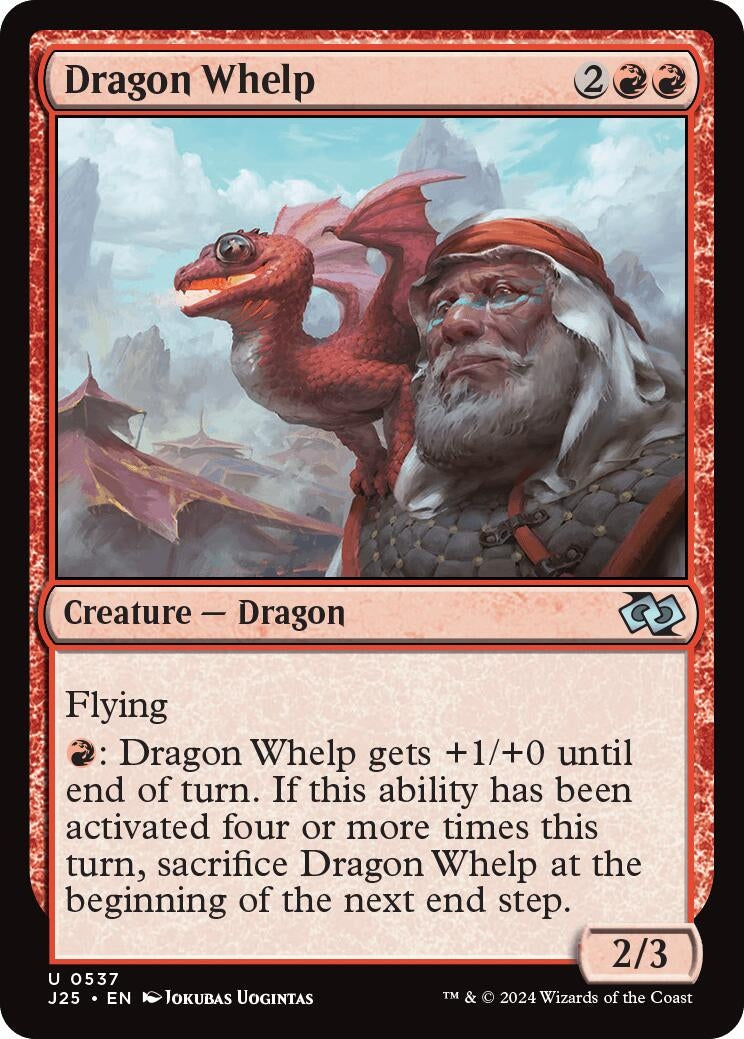 Image for Dragon Whelp (537) (J25) - Magic: The Gathering