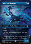 Image for High Fae Trickster (Borderless) (Mana Foil) (375) (FDN) - Magic: The Gathering