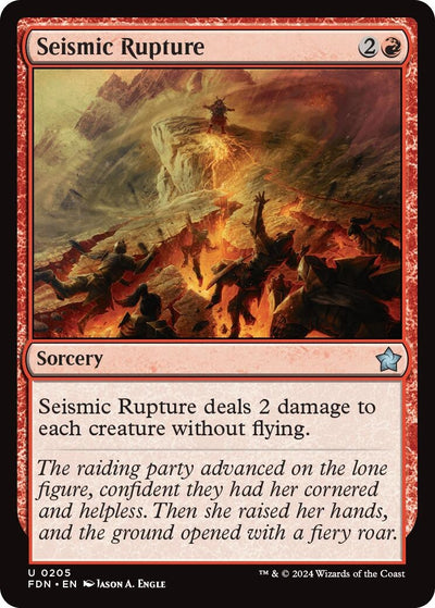 Seismic Rupture (205) (FDN)