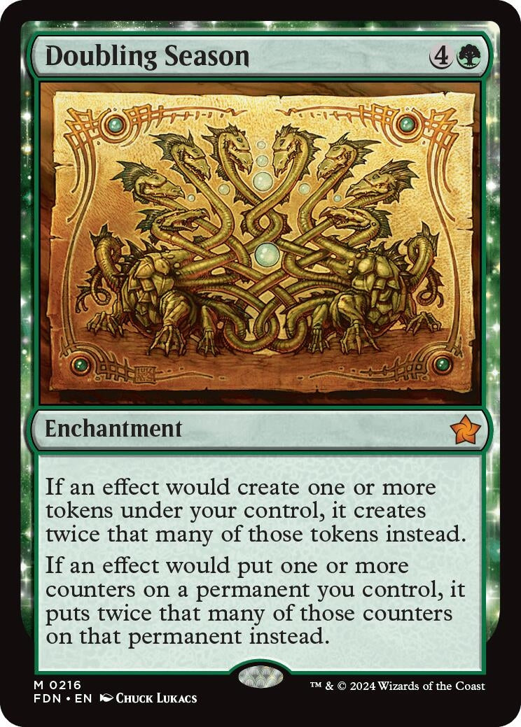 Image for Doubling Season (216) (FDN) - Magic: The Gathering