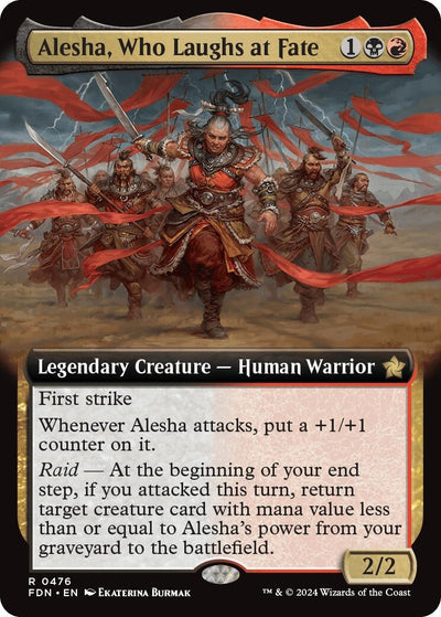 Alesha, Who Laughs at Fate (Extended Art) (476) (FDN)