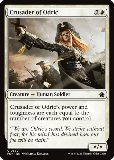 Crusader of Odric (0569) (569) (FDN)