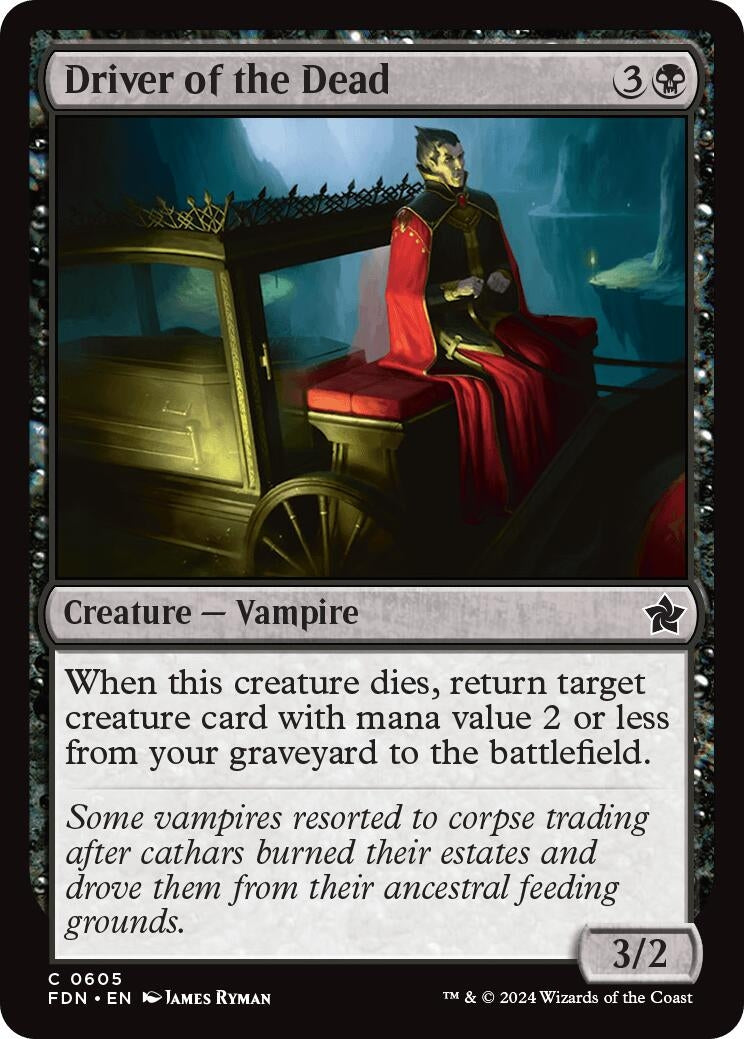 Image for Driver of the Dead (605) (FDN) - Magic: The Gathering