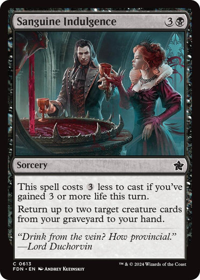 Sanguine Indulgence (613) (FDN)