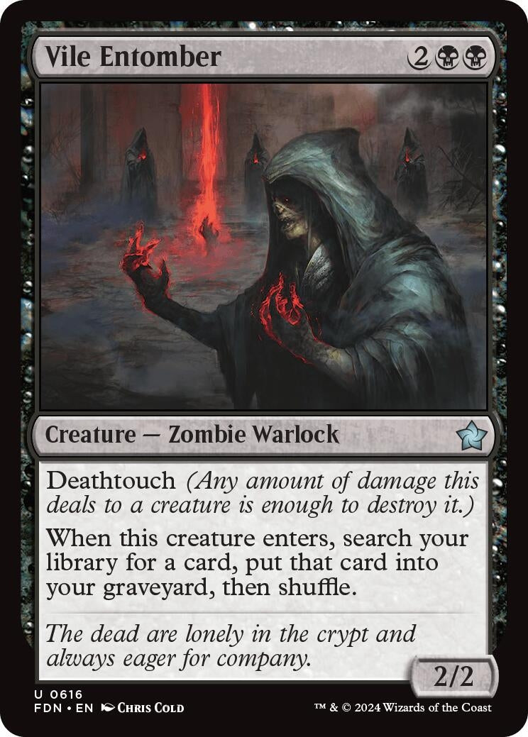 Image for Vile Entomber (616) (FDN) - Magic: The Gathering
