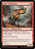 Image for Giant Cindermaw (624) (FDN) - Magic: The Gathering