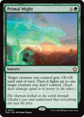 Image for Primal Might (0643) (643) (FDN) - Magic: The Gathering