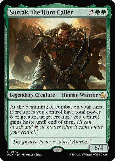 Surrak, the Hunt Caller (0647) (647) (FDN)