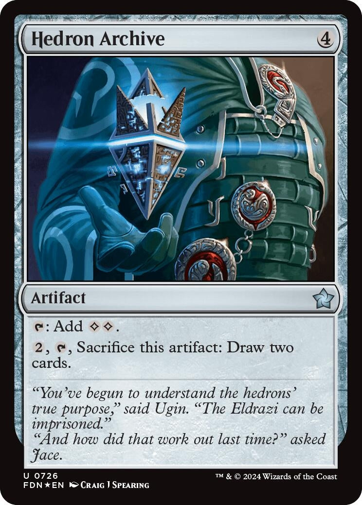 Image for Hedron Archive (726) (FDN) - Magic: The Gathering