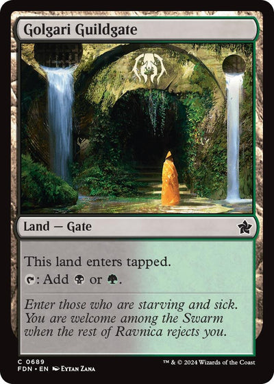 Golgari Guildgate (689) (FDN)