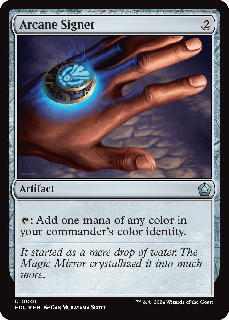 Image for Arcane Signet (1) (FDC) - Magic: The Gathering