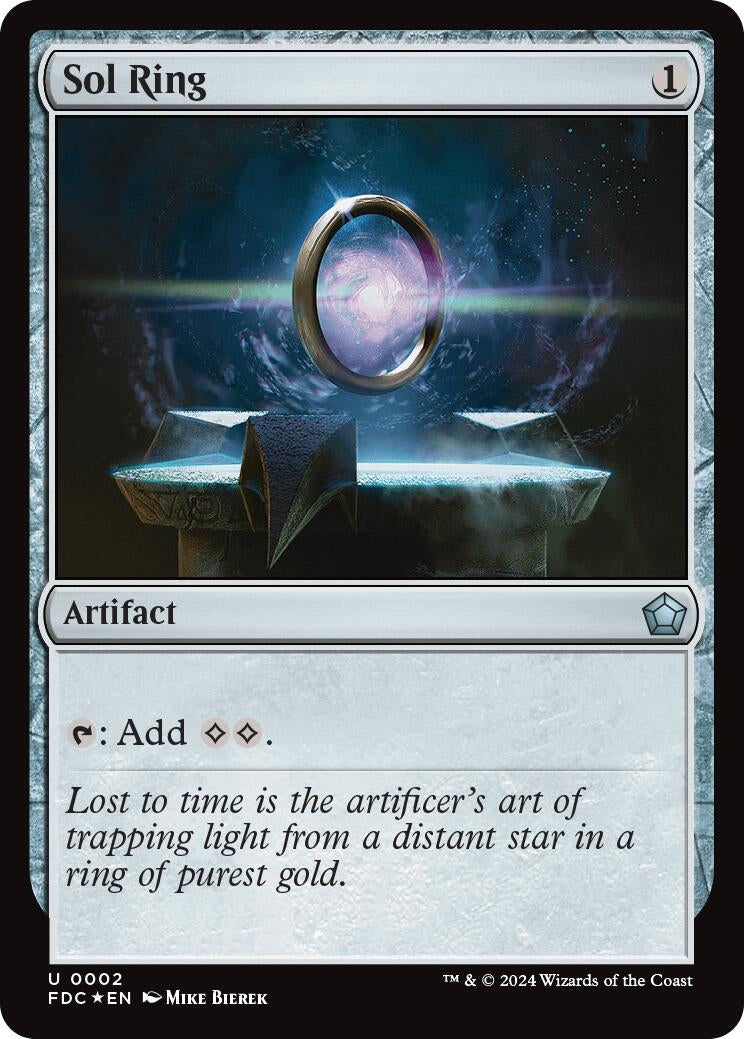 Image for Sol Ring (2) (FDC) - Magic: The Gathering