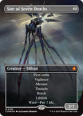 Image for Sire of Seven Deaths (Borderless) (Mana Foil) (362) (FDN) - Magic: The Gathering