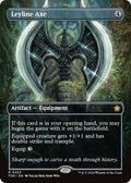 Image for Leyline Axe (Borderless) (353) (FDN) - Magic: The Gathering