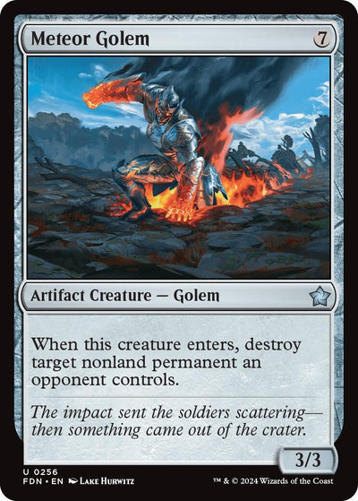 Meteor Golem (256) (FDN)