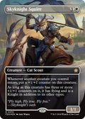 Image for Skyknight Squire (Borderless) (Mana Foil) (370) (FDN) - Magic: The Gathering