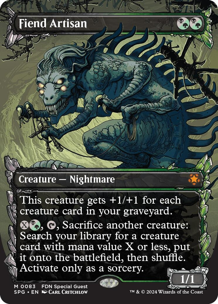 Image for Fiend Artisan (Showcase) (83) (SPG) - Magic: The Gathering