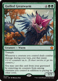 Image for Quilled Greatwurm (111) (FDN) - Magic: The Gathering