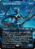 Image for Kiora, the Rising Tide (Borderless) (Mana Foil) (377) (FDN) - Magic: The Gathering