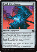Image for Quick-Draw Katana (130) (FDN) - Magic: The Gathering