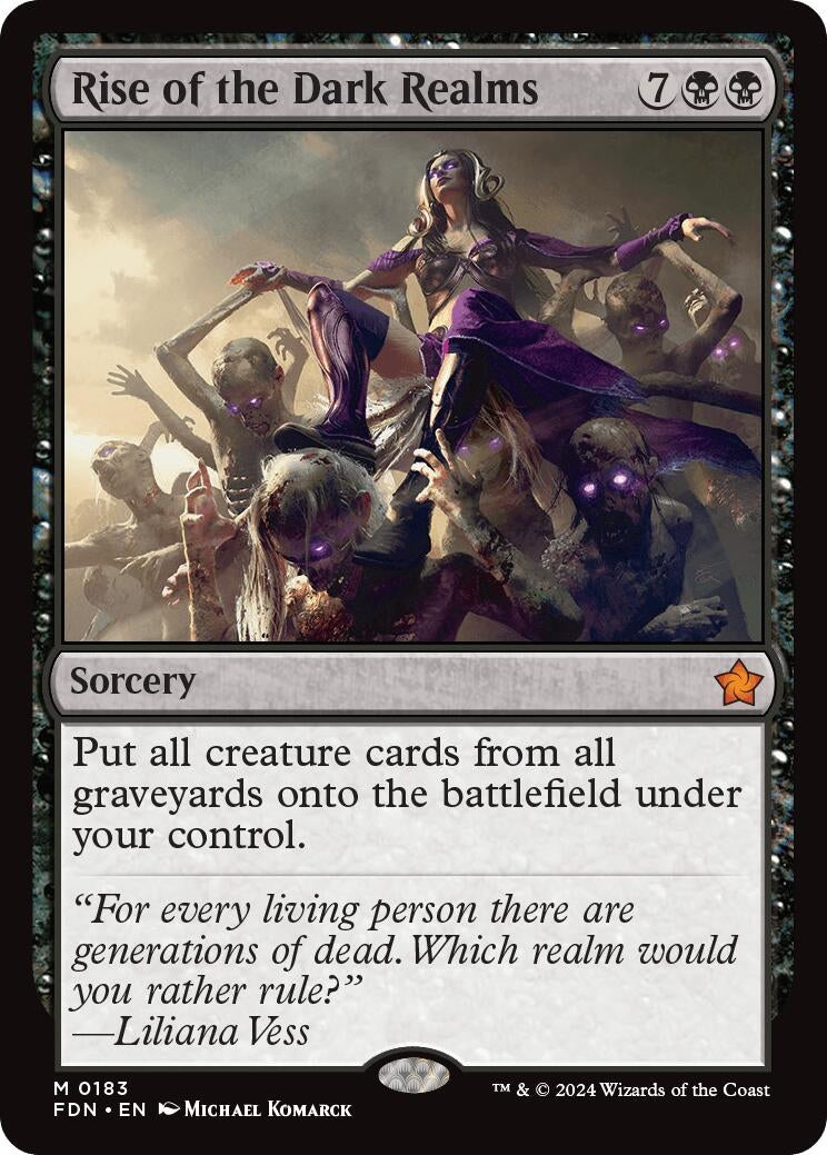 Image for Rise of the Dark Realms (183) (FDN) - Magic: The Gathering