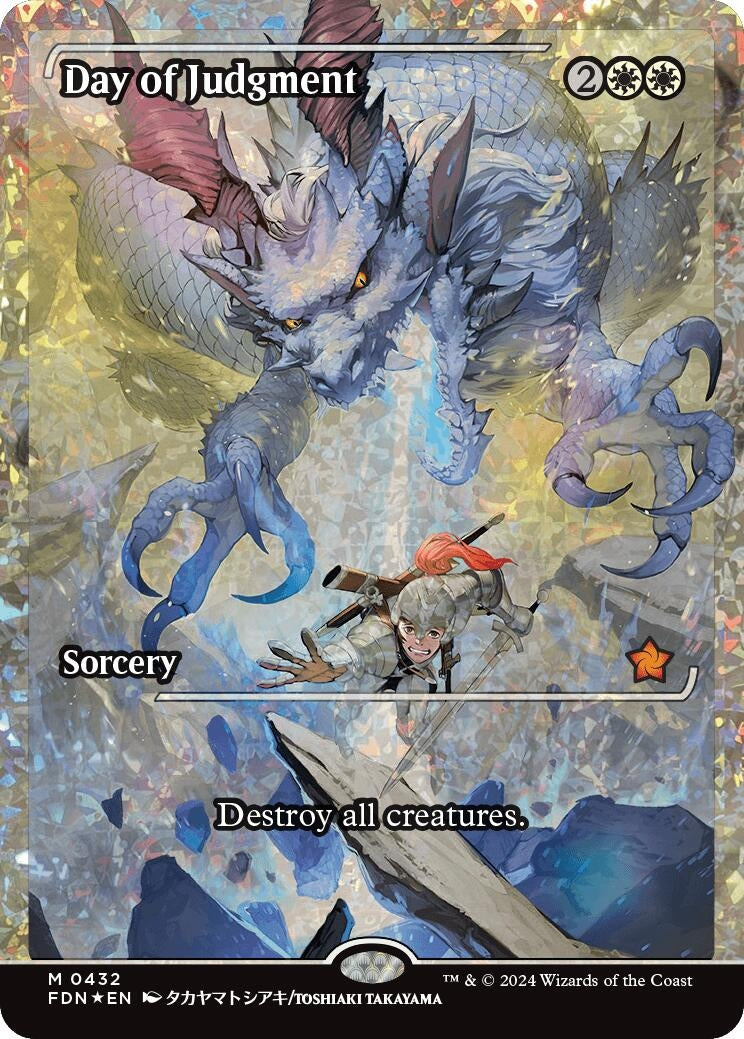 Image for Day of Judgment (Showcase) (Fracture Foil) (432) (FDN) - Magic: The Gathering