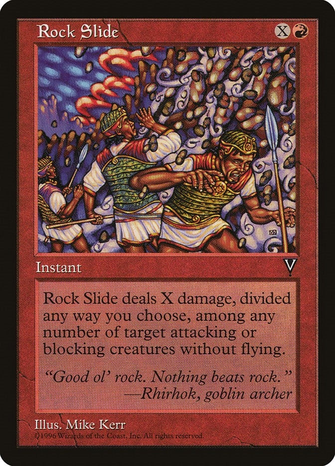 Image for Rock Slide (VIS) - Magic: The Gathering