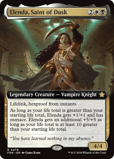 Elenda, Saint of Dusk (Extended Art) (479) (FDN)