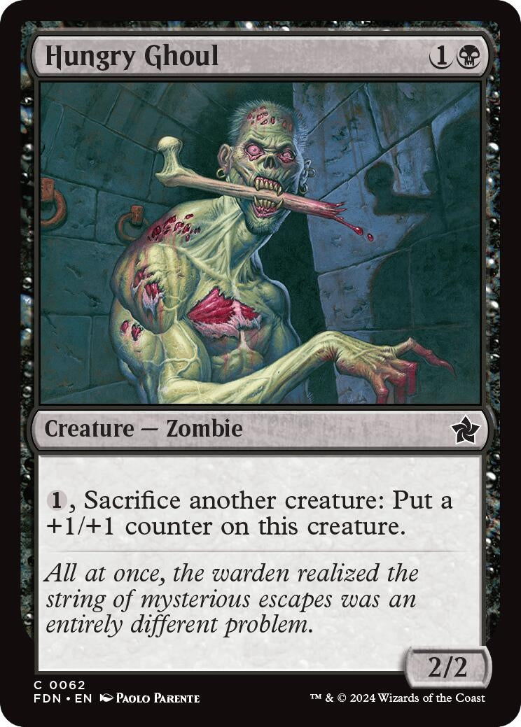 Image for Hungry Ghoul (62) (FDN) - Magic: The Gathering