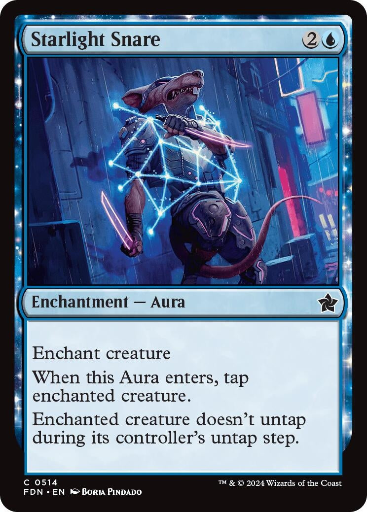 Image for Starlight Snare (514) (FDN) - Magic: The Gathering