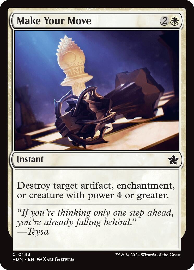 Image for Make Your Move (143) (FDN) - Magic: The Gathering