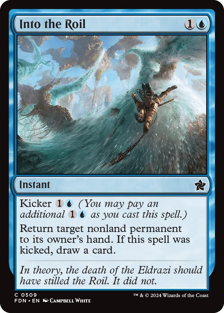 Image for Into the Roil (509) (FDN) - Magic: The Gathering