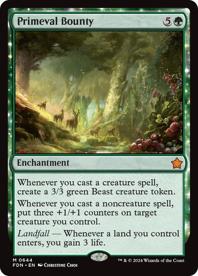 Primeval Bounty (644) (FDN)