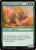 Image for Quakestrider Ceratops (110) (FDN) - Magic: The Gathering