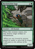 Image for Reclamation Sage (231) (FDN) - Magic: The Gathering
