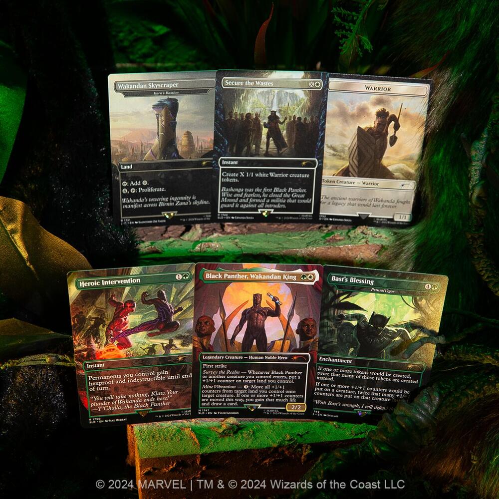 Secret Lair MARVEL Black Panther