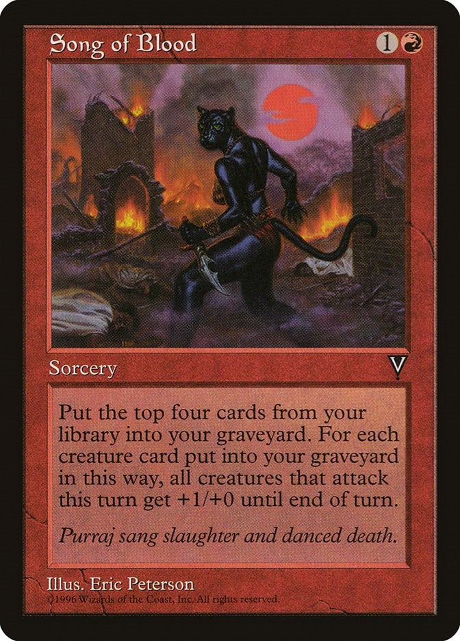 Image for Song of Blood (VIS) - Magic: The Gathering
