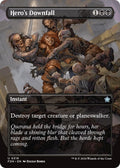 Image for Hero's Downfall (Borderless) (319) (FDN) - Magic: The Gathering