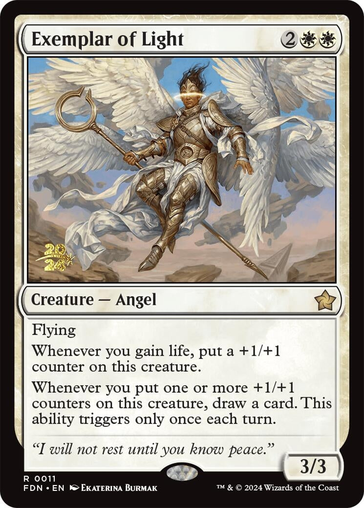 Image for Exemplar of Light (11) (PRE) - Magic: The Gathering