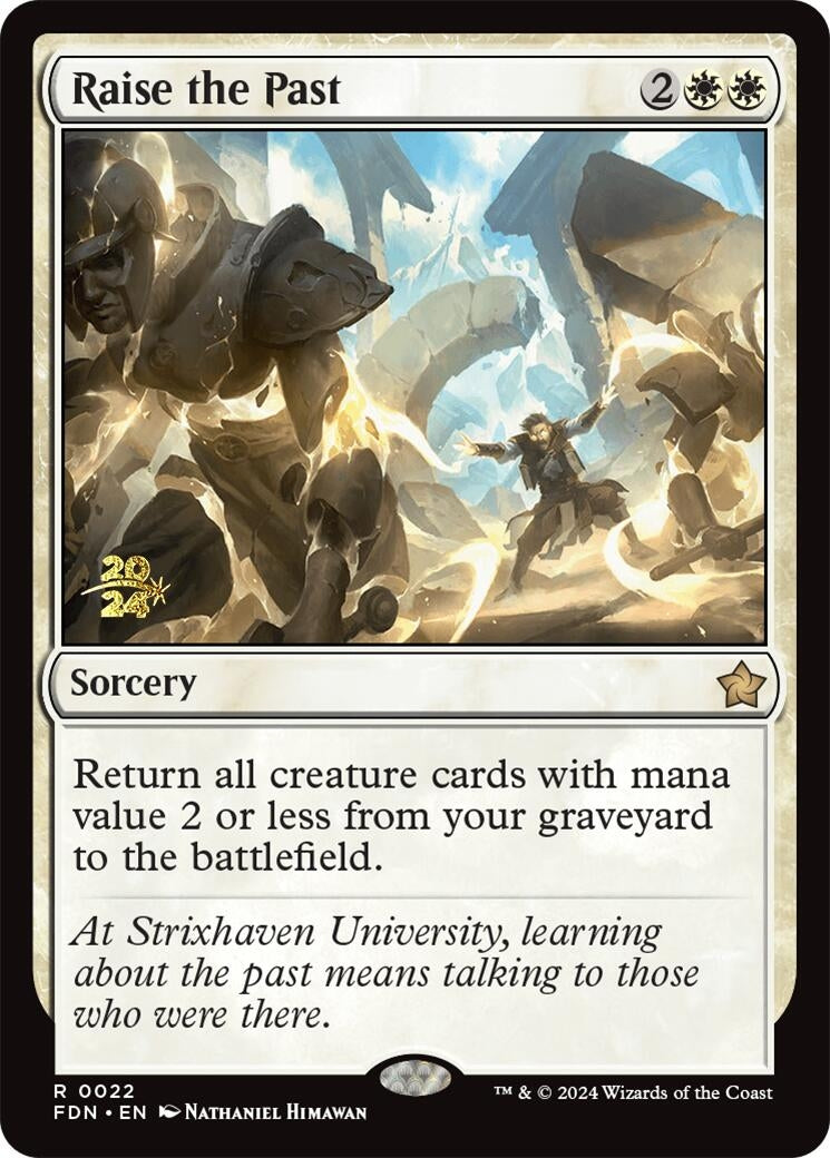 Image for Raise the Past (22) (PRE) - Magic: The Gathering