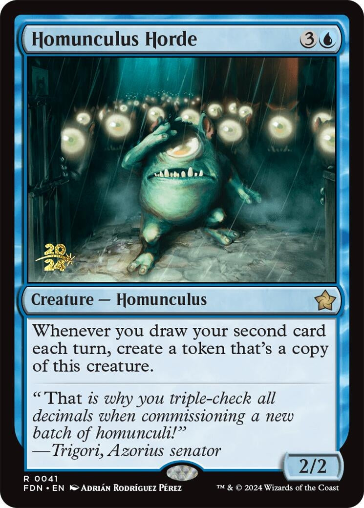 Image for Homunculus Horde (41) (PRE) - Magic: The Gathering