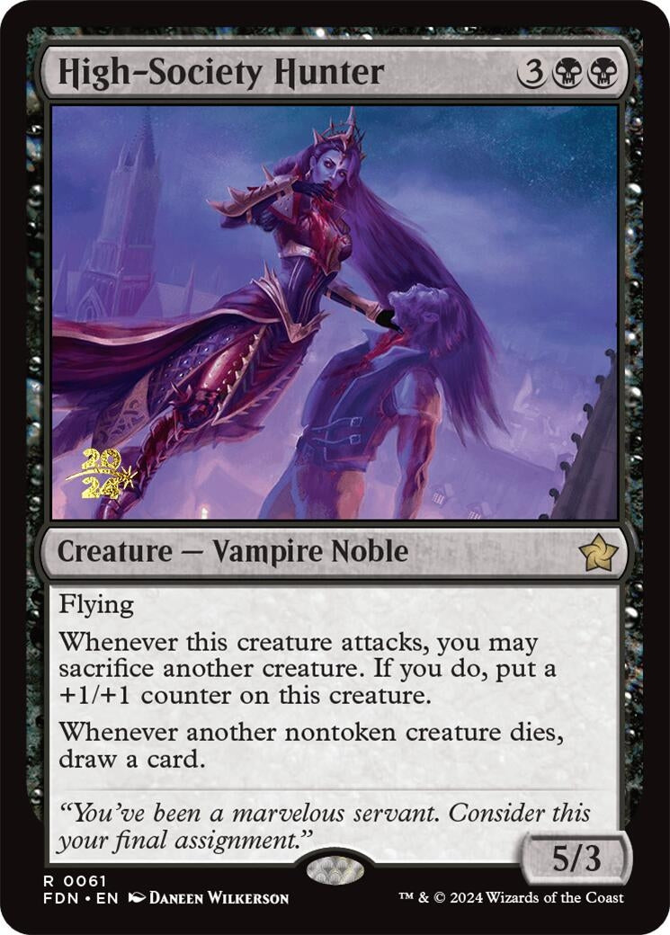 Image for High-Society Hunter (61) (PRE) - Magic: The Gathering