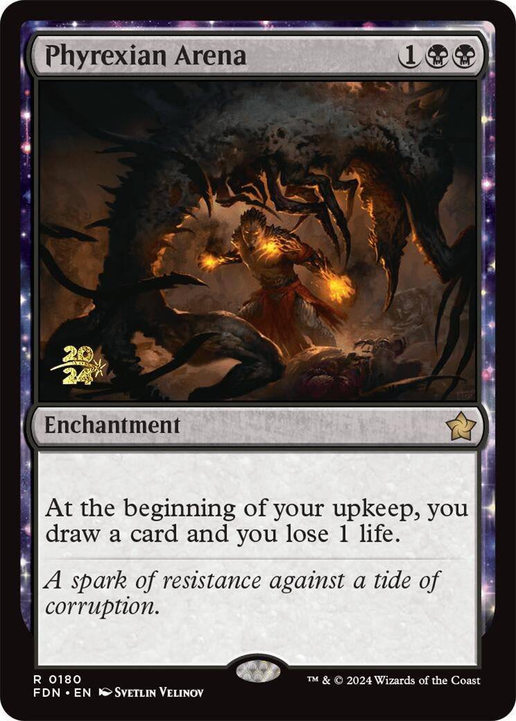 Image for Phyrexian Arena (FDN) (180) (PRE) - Magic: The Gathering